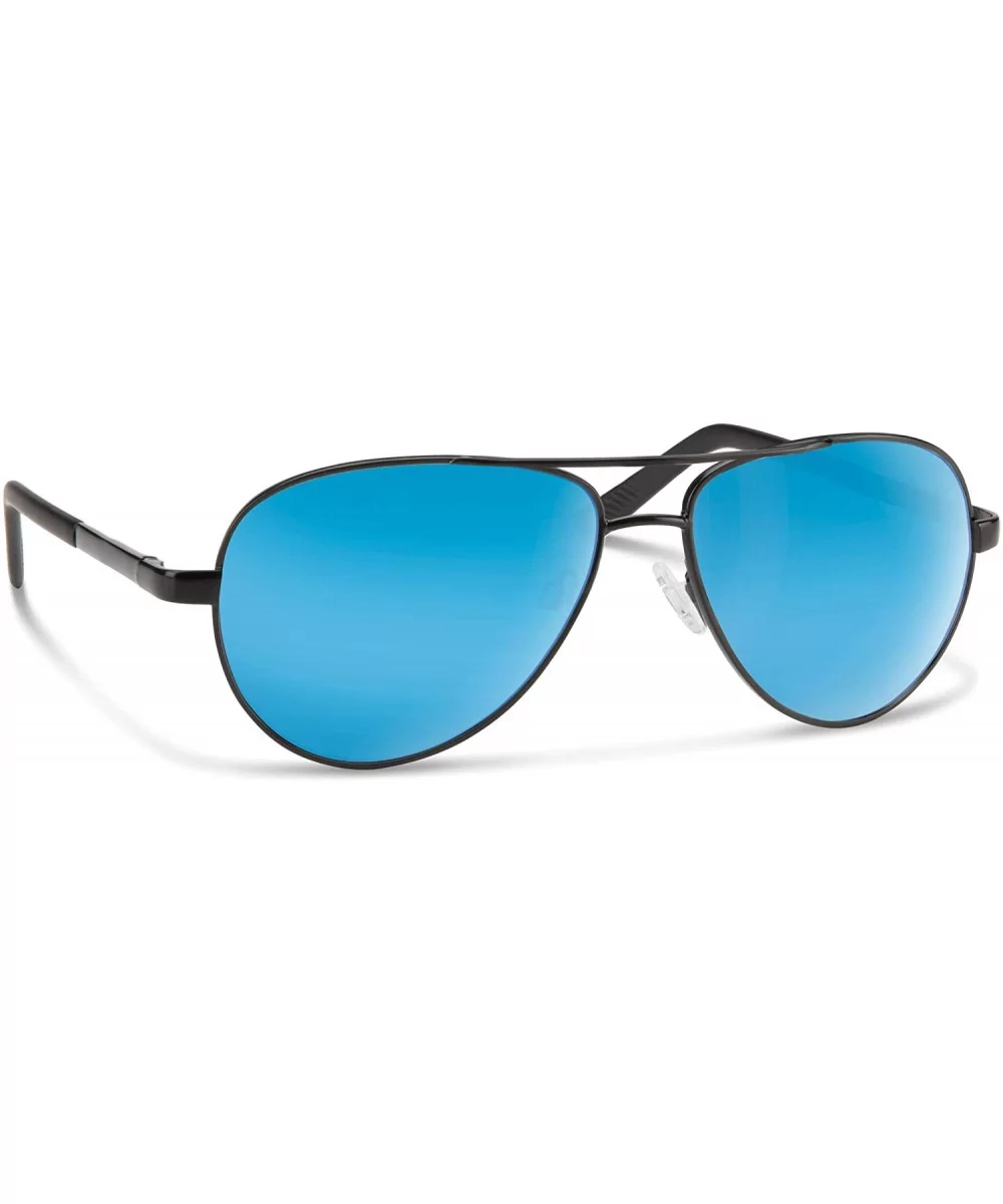 Trapper Sunglass - Black / Blue Mirror - CP18R3SHCS2 $27.73 Aviator