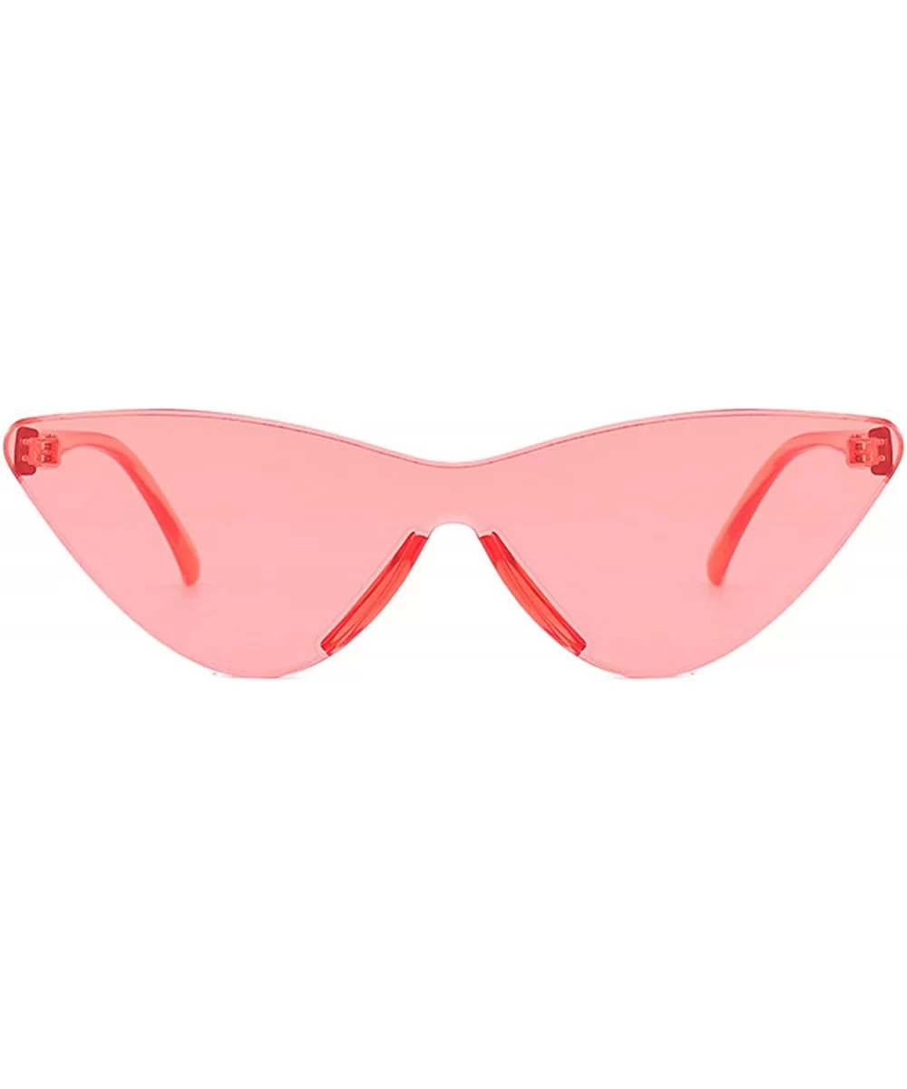 Polarized Sunglasses Protection Fashion Glasses - Red - CH18TQKC47L $27.13 Oversized