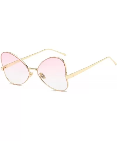 Candy Heart Sunglasses Eyeglasses for Womens S2052 - Gd1-pk3 - CV18GR5WNEX $19.65 Oversized