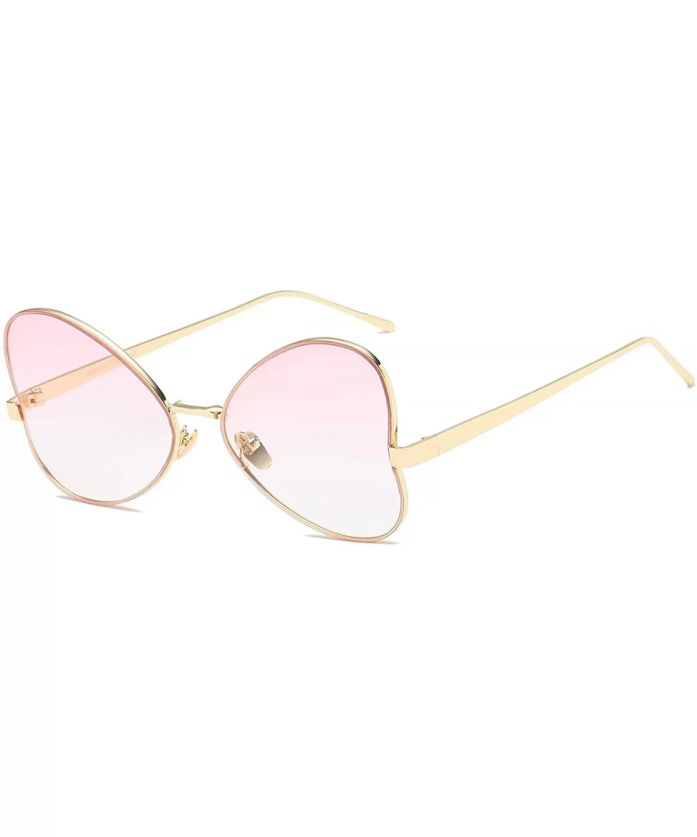 Candy Heart Sunglasses Eyeglasses for Womens S2052 - Gd1-pk3 - CV18GR5WNEX $19.65 Oversized