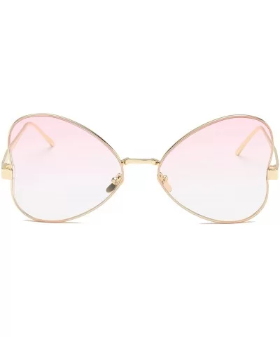 Candy Heart Sunglasses Eyeglasses for Womens S2052 - Gd1-pk3 - CV18GR5WNEX $19.65 Oversized