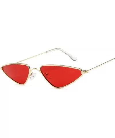 2020 Pink Women Cat Eye Sunglasses Cute Sexy Er Summer Retro Small Frame Black Red Cateye Sun Glasses - C1198AK3TDM $47.90 Ca...