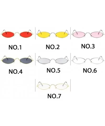 Vintage Sunglasses Fashion Designer Glasses - 3 - CM198G0AOQA $25.63 Oval