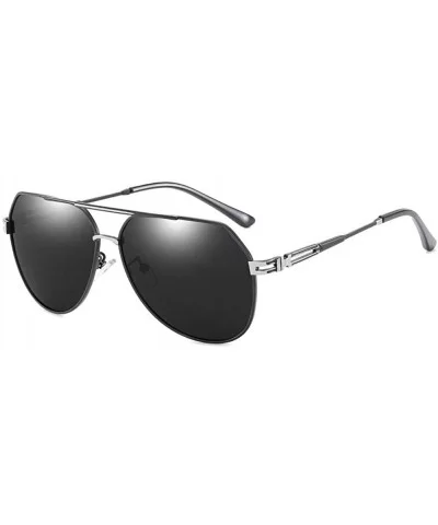 Men's Aviator- Polarized Sunglasses- Driving - C3 - CP197E4L487 $59.65 Aviator