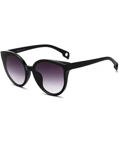 Cat Eye Sunglasses Women Men Vintage Gradient Glasses Retro Sun Female Eyewear UV400 Fashion Drive Outdoor - C4 - CR197A29SNW...