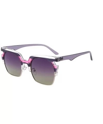 Classic Polarized Fashion Sunglasses for Women Composite Frame sunglasses 2018 New Design NIMEIZIi - C2 - CS18E5C5QII $12.67 ...