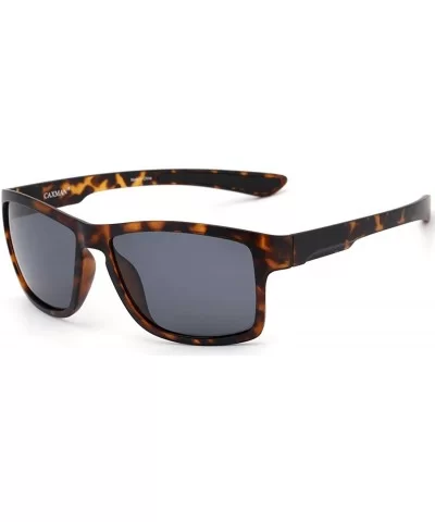 Polarized Sunglasses Rectangular Tortoise - C618R5W5WNI $26.08 Sport