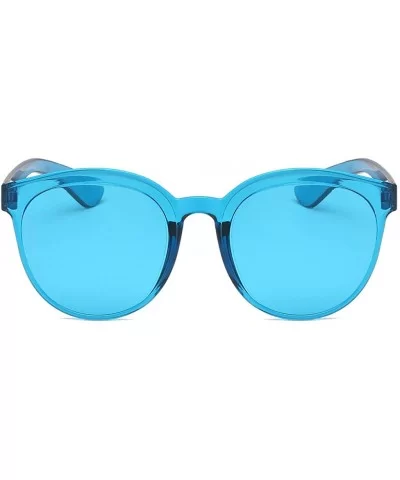 Fashion Jelly Design Style Sunglasses Classic Retro Sunglasses Resin Lens Sunglasses Ladies Shades - Unisex - CL199Y6H8GS $22...