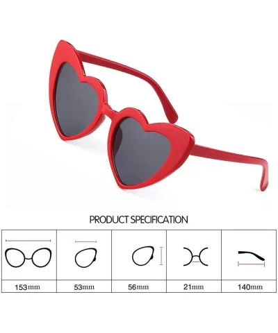 Vintage Sunglasses Glasses Plastic Mirrored - J 2 Pack Pink Red - C218N0C9ZYI $16.76 Cat Eye