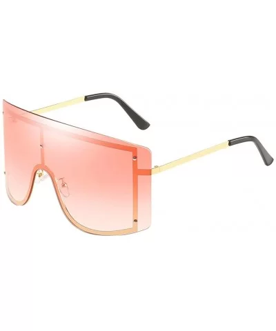 Oversize Polarized Sunglasses for Women - Square Siamese Lens Sun Glasses UV400 Protection Glasses Shades - A - C419648A5KT $...