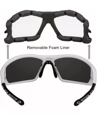 Motorcycle Riding Glasses Extreme Sports Wrap Sunglasses - White - C717Z685OLM $28.55 Wrap