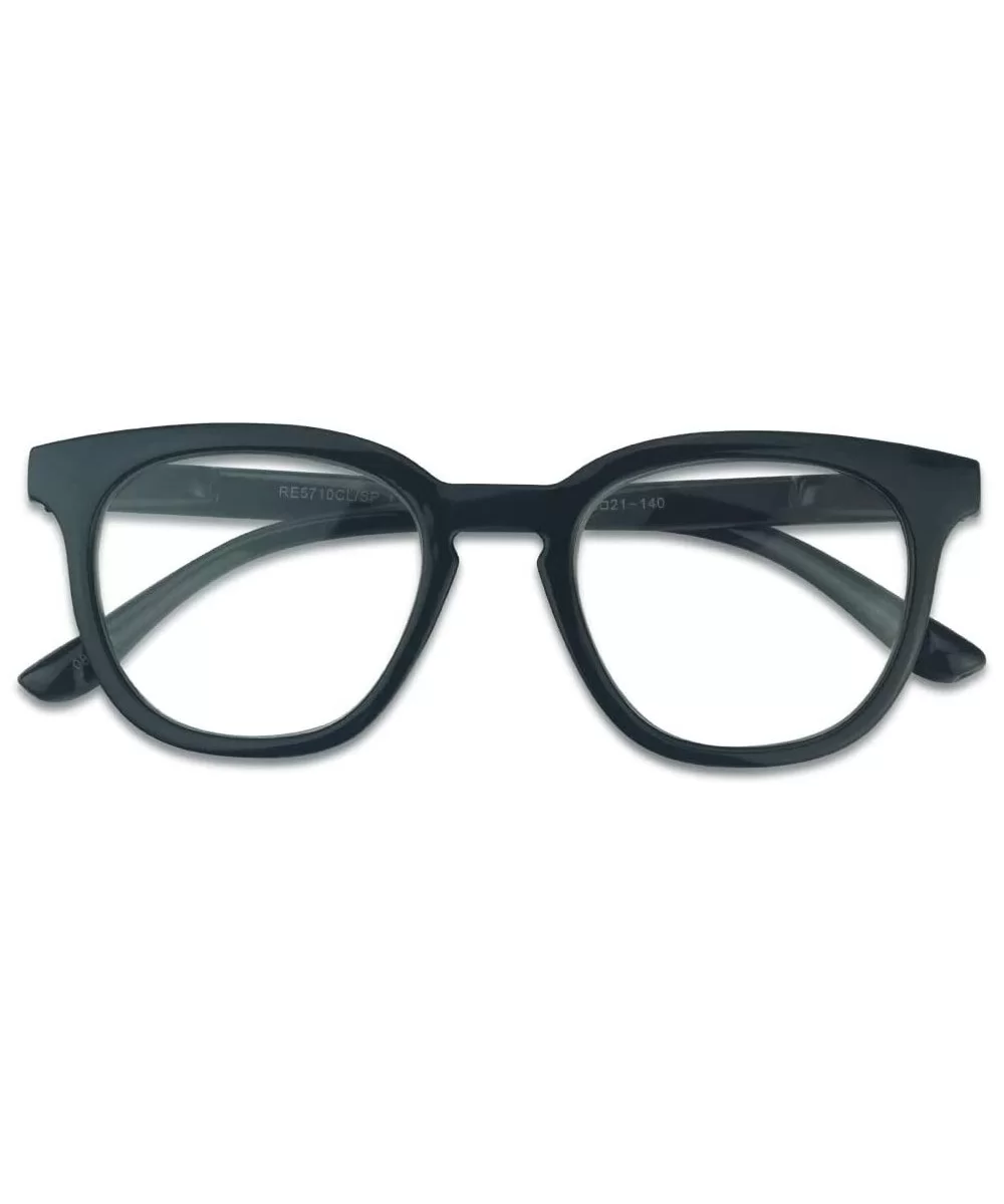 Semi Oversized Reading Readers Strength - Black - CW196MW6SK9 $24.78 Goggle