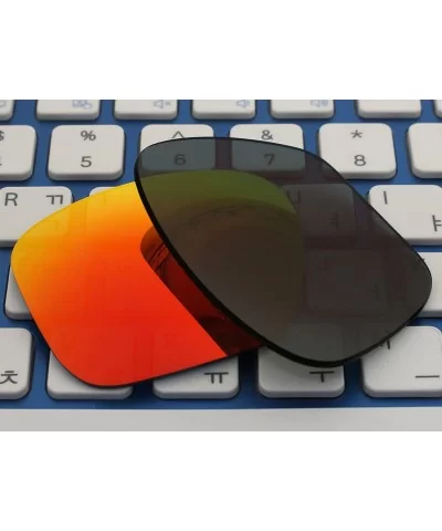 Replacement Lenses Sliver XL Sunglasses OO9341 - Fire Red - Polarized - CL12O46JHWE $22.46 Sport