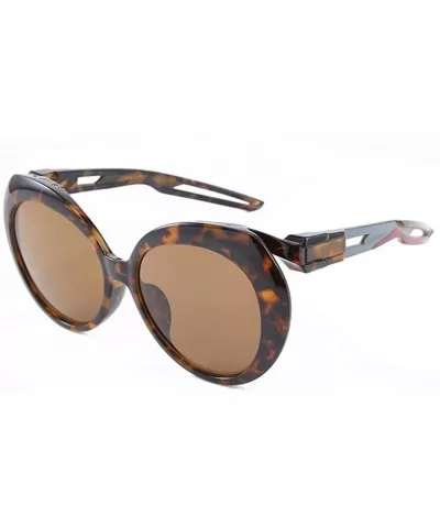 Hollow Out Legs Oversized Round Sunglasses for Women and Men UV400 - C1 - C1198CZZDS0 $15.83 Round