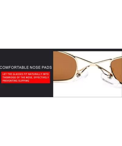 2019 new sunglasses- women's sunglasses fashion small box sunglasses - G - CT18S5C8ICZ $67.63 Aviator