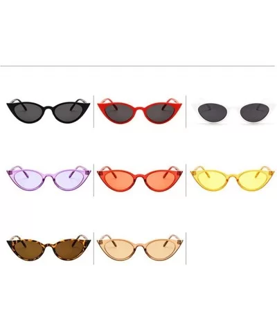 Retro Sexy Cat Eye Sunglasses Women Fashion Women Sun Glasses Eyewear Oculos 8 - 6 - CO18XE0CZQQ $12.99 Cat Eye
