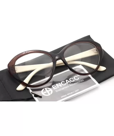 Cat Eye Sunglasses Diva Designer Womens Fashion Eyewear Eye Glasses - Brown 1 41637 - C618DO36GSD $13.09 Cat Eye