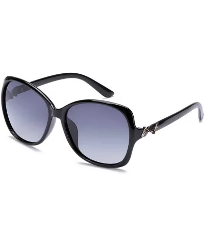 Classic Oversized Sunglasses for Women - Stylish Polarized Sun Glasses - 100% UV Protection - CU18R37IY3X $24.80 Sport