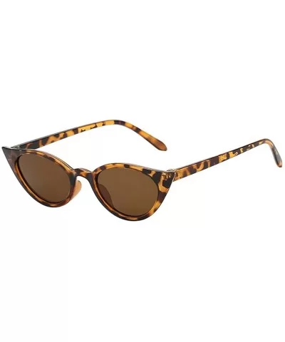 Unisex Fashion Eyewear Unique Sunglasses Cat Eye Vintage Glasses - Multicolor G - CL197CD8WWG $9.57 Rectangular