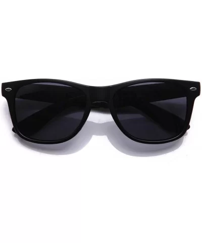 Classic Polarized Anti Glare Protection Sunglasses - Black/Green - CM17Z2WO9RZ $12.05 Wayfarer
