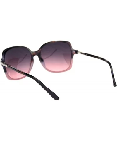 Womens Mod Designer Fashion VG Eyewear Butterfly Sunglasses - Slate Pink Gradient Pink - CP18S9HS9RS $17.27 Butterfly