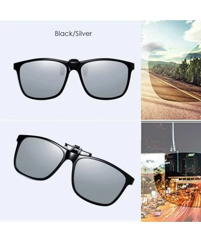 Polarized Sunglasses Protection Driving Glasses - 3019/Silver - CJ199MWZT6G $23.01 Oval