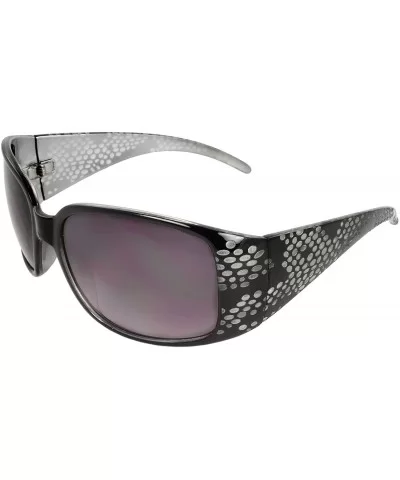 TU9293 Shield Fashion Sunglasses - Black - C411CB13LQN $12.48 Shield