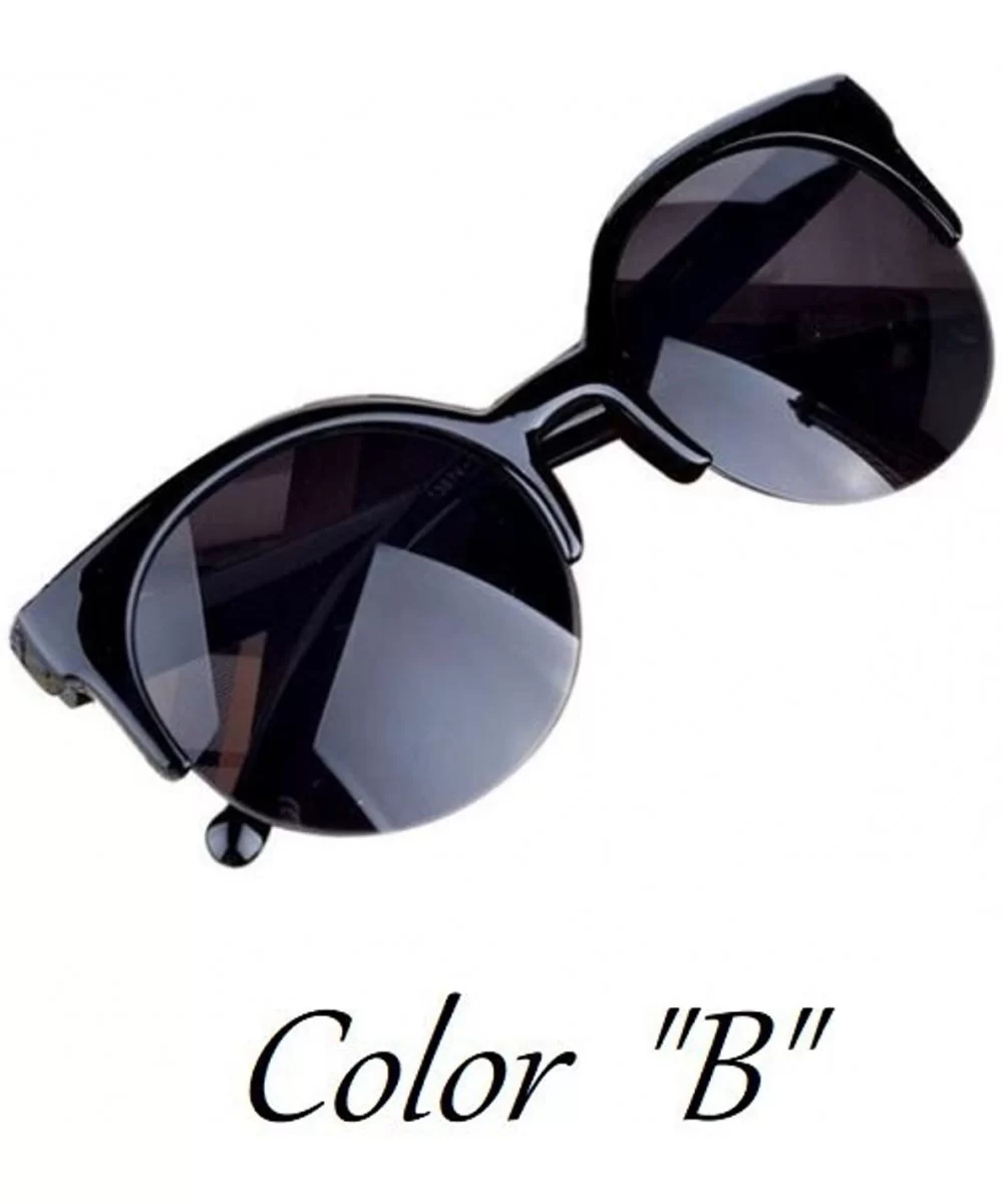Women's Cat Eye Sunglasses - B - CM185T73KIS $24.84 Cat Eye