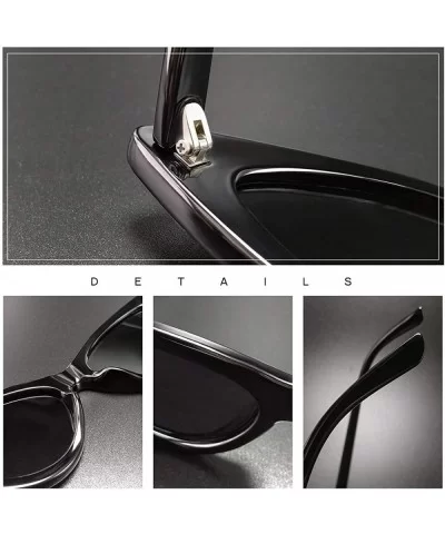 Polarized Cat Eye Sunglasses for Women - Retro Narrow Pointy Cateye Womens Sun Glasses - White Black - CN18EUEDOI0 $13.29 Goggle