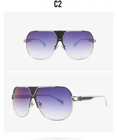 Driving men sunglasses fashion sports sunglasses - Purple C2 - C31905LZY02 $26.15 Sport