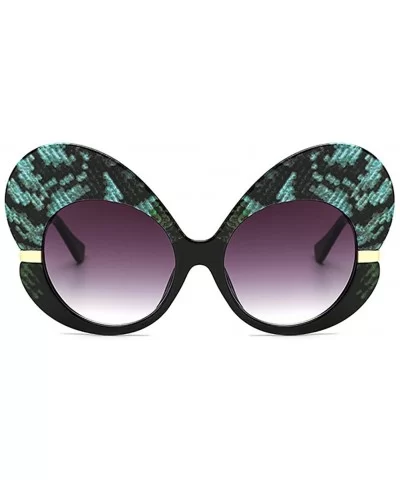 Fashion Cat Eye Sunglasses Women Oversize Butterfly Frame Sun Glasses - C12 - CD18G93RYSE $22.74 Cat Eye