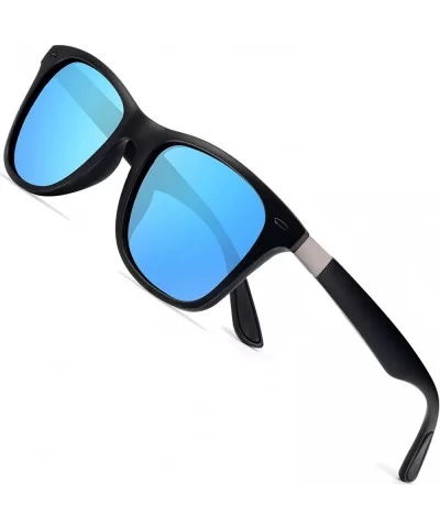 Polarized Sunglasses for Men Retro - Polarized Sunglasses for Men Sunglasses Man FD2150 - 1.3-blue - CG18LWG6Q7D $16.39 Recta...