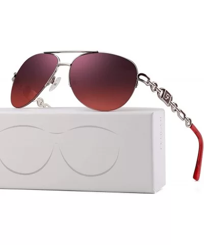 Classic Sunglasses Mirrored Vintage Driving - Red - CO18UANE9YH $26.60 Square