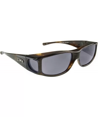 Eyewear Large Jett in Brown-Marble & Grey JT002 - C91297ETQ6P $95.50 Rectangular