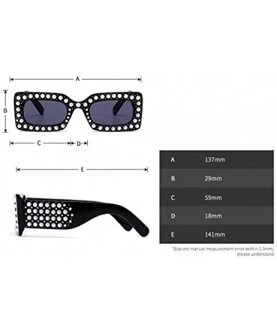 2018 Hot Sale Oversized Diamond Womens Square Luxury Brand Designer Eyewear UV400 - Leopard - C7189N3IXTZ $12.62 Rectangular