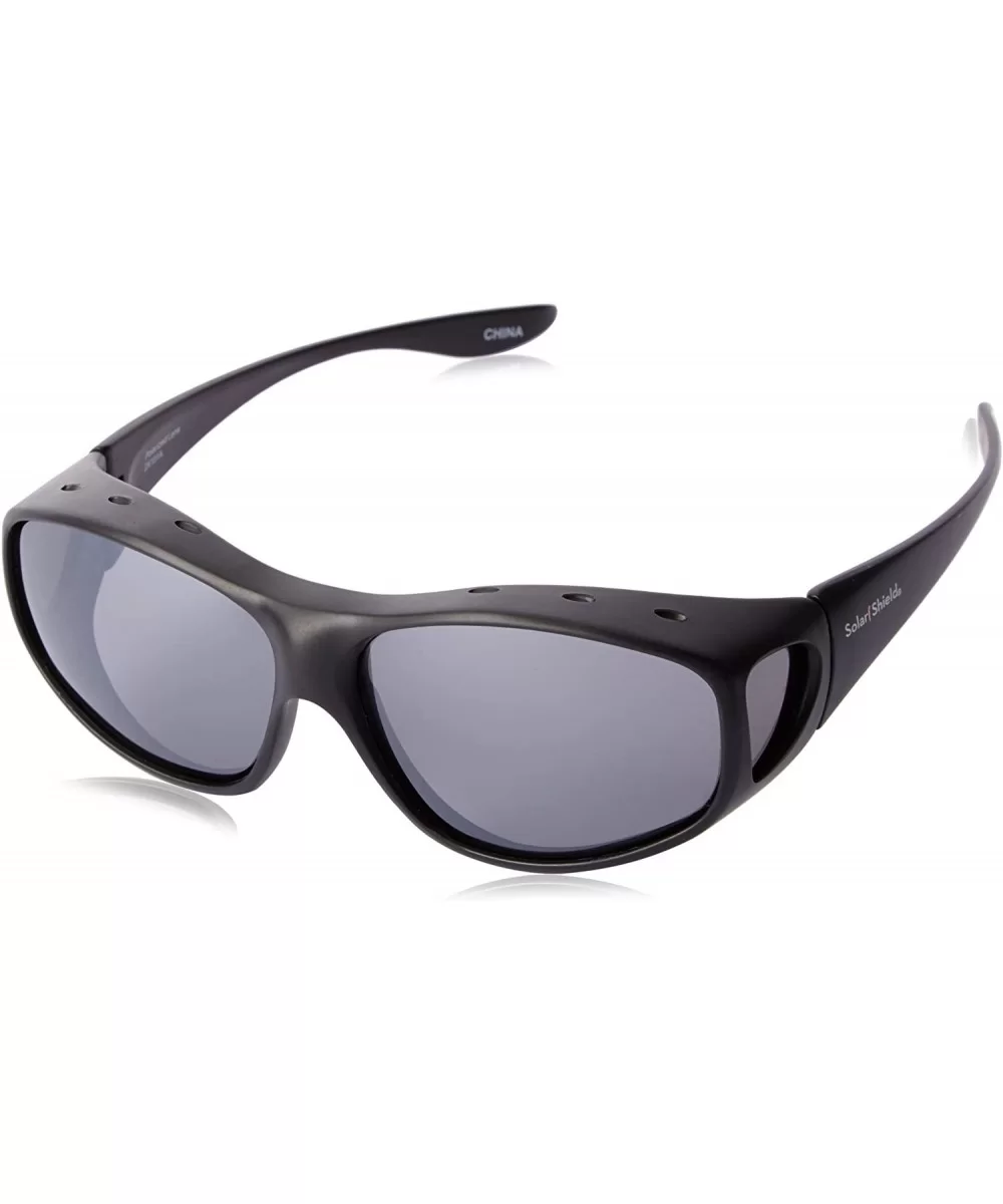 Yukon Polarized Square Sunglasses - Black - CM11JG4W5YH $26.67 Sport