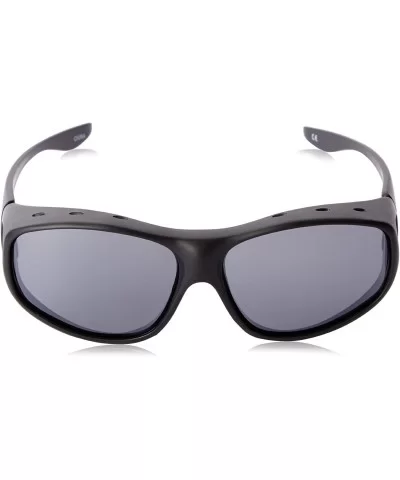 Yukon Polarized Square Sunglasses - Black - CM11JG4W5YH $26.67 Sport