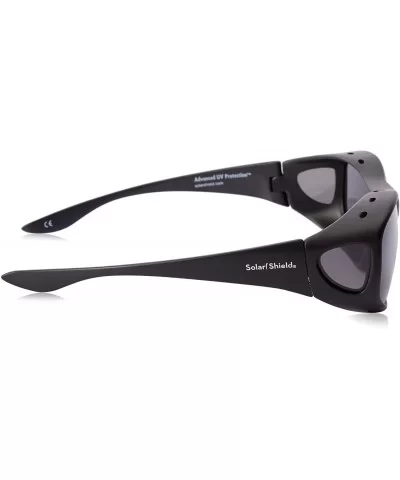 Yukon Polarized Square Sunglasses - Black - CM11JG4W5YH $26.67 Sport