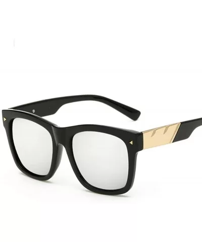 Sunglasses Retro Color Film Sunglasses Fashion Sunglasses Universal Glasses For Men And Women - CB18TMR7NX6 $12.69 Goggle