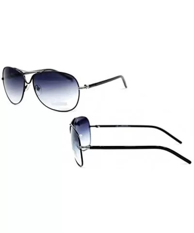 Belted Collection Women's Classic Aviator Sunglasses - Beige - CQ18HDLK5NX $44.42 Aviator