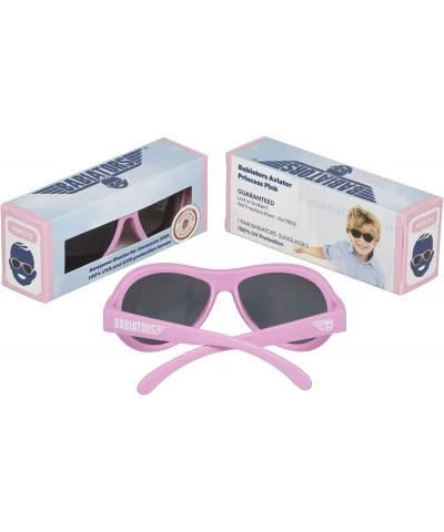 Aviator UV Protection Children's Sunglasses- Princess Pink- 3-5 Years - Princess Pink - C8118SG097T $34.91 Goggle
