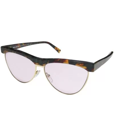 Lizzie Womens/Ladies Designer Full-rim Gradient Lenses Sunglasses/Shades - Tortoise - CL1930HS3RI $97.58 Square