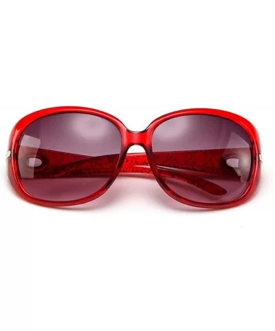 Unisex Fashion Square Shape UV400 Framed Sunglasses Sunglasses - Wine Red - CC196D0DN9N $20.80 Square