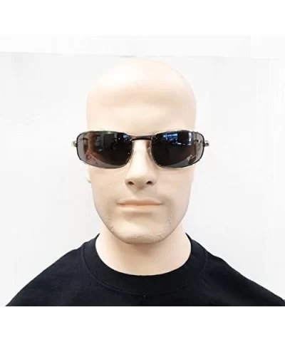 Extra Large Square Sunglasses High Nickel Metal Frame - Black/Gunmetal - CT11UA8H6G9 $22.37 Square