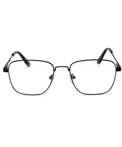 Men's Metal Frame Progressive Multifocus Reading Glasses-M5816 - C3 Black - CP18QMTZKD6 $75.92 Rectangular