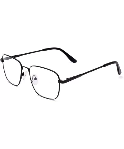 Men's Metal Frame Progressive Multifocus Reading Glasses-M5816 - C3 Black - CP18QMTZKD6 $75.92 Rectangular