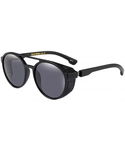 Stylish Sunglasses Women Shades UV400 Protective Mens Ladies Eyeglasses - Sand Black - CL18G7T849K $14.21 Wayfarer