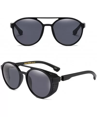 Stylish Sunglasses Women Shades UV400 Protective Mens Ladies Eyeglasses - Sand Black - CL18G7T849K $14.21 Wayfarer