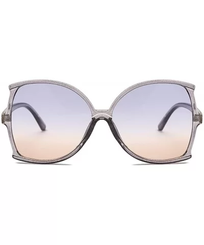 women fashion Simple sunglasses Retro glasses Men and women Sunglasses - Gray - C118LL0444N $12.88 Sport