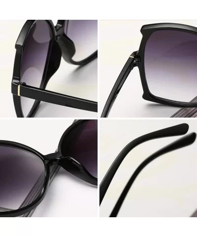 women fashion Simple sunglasses Retro glasses Men and women Sunglasses - Gray - C118LL0444N $12.88 Sport